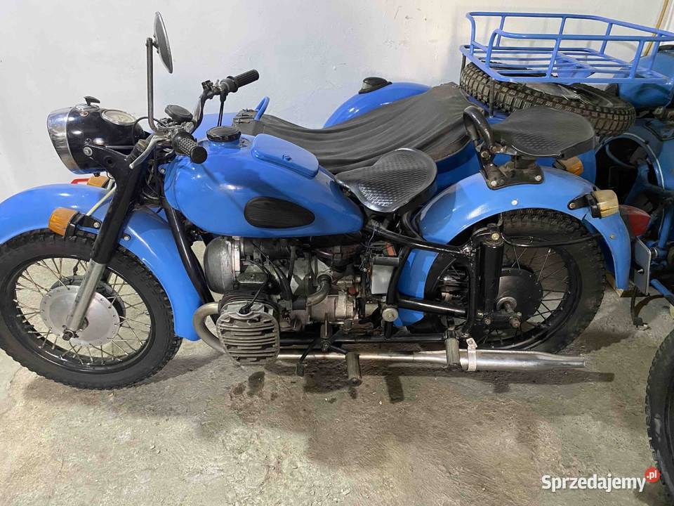 Motocykl z koszem K750 Lesko