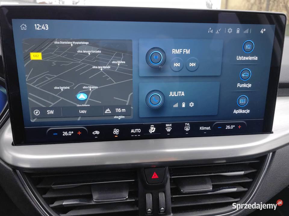 Ford Focus 2023r na gwarancji Tanio nieuszkodzony Łapy
