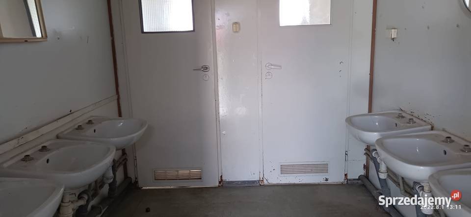 Kontener sanitarny wc P Kraków Wieliczka