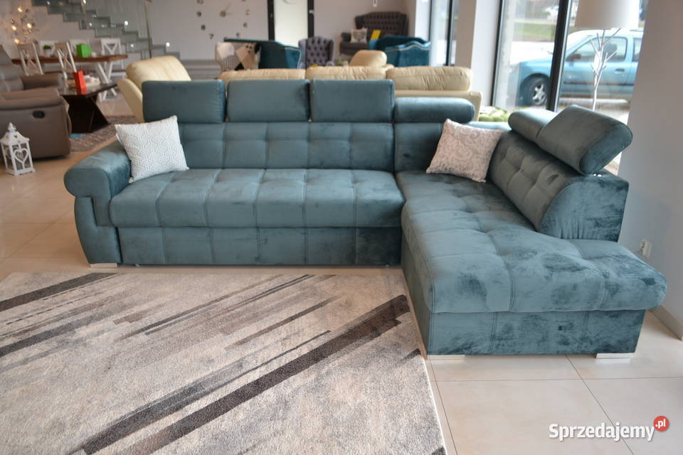 Narożnik Atlanta 190x280 Nowoczesny tkanina Gliwice