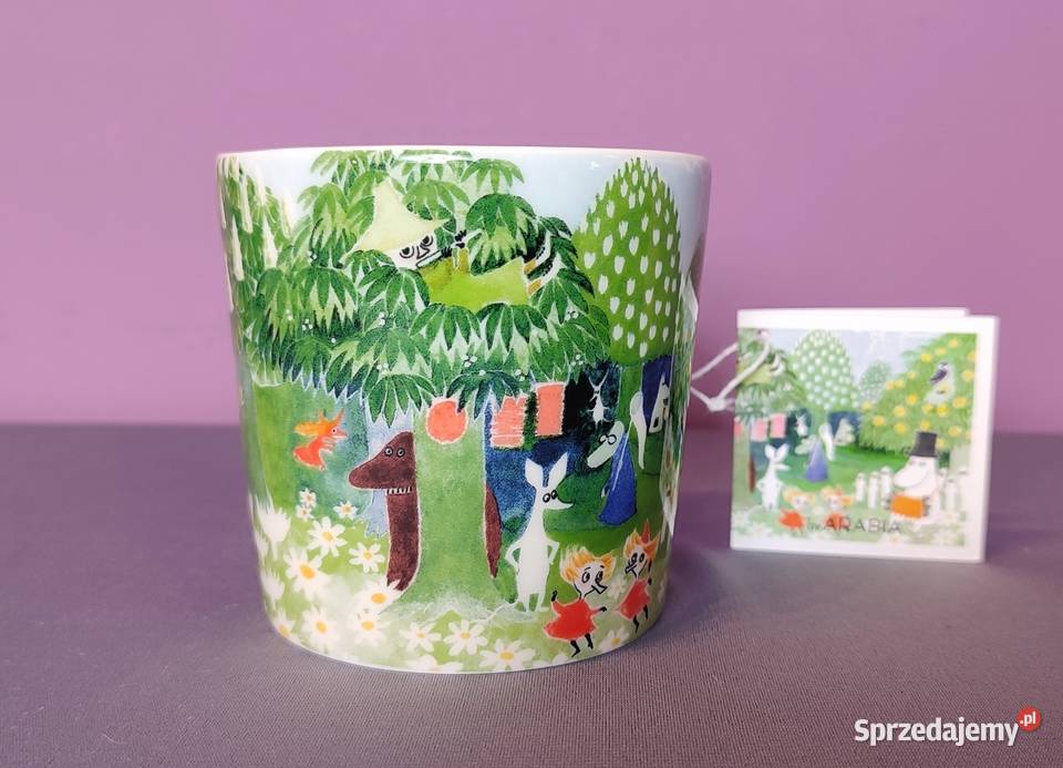 MUMINKI kubek Moomin Arabia Finland TAMPERE małopolskie Jasień sprzedam