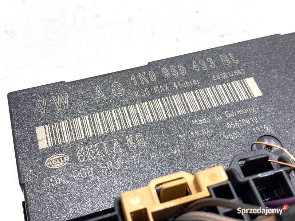 MODUŁ KOMFORTU VW GOLF V 1K0959433BL Hatchback sprzedam