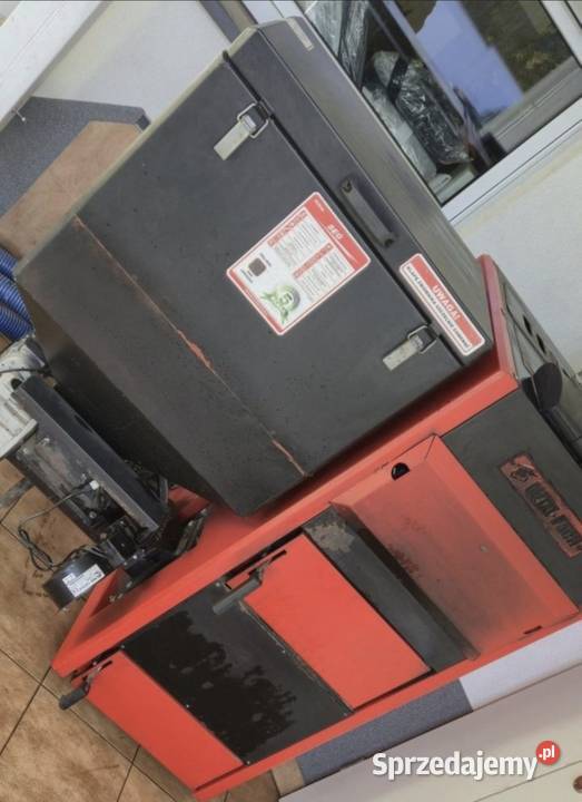 Piec na eko groszek METALFACH 38kW z podajnikiem śląskie Zrębice