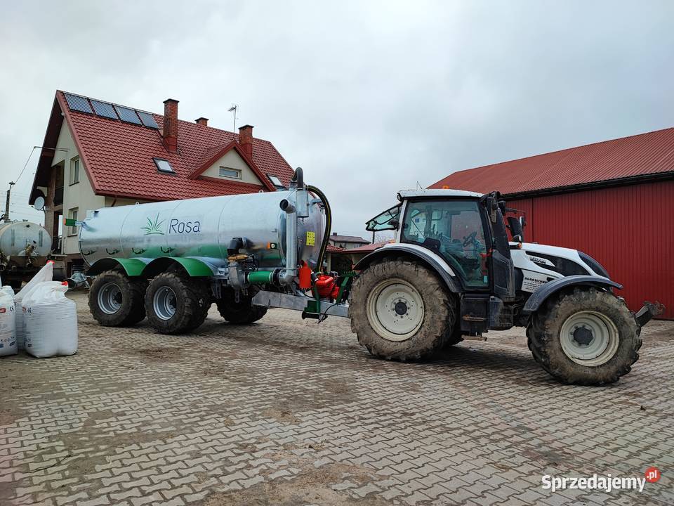 Wóz asenizacyjny ROSA 16R2 16000 litrów tandem Beczkowozy Goliaty