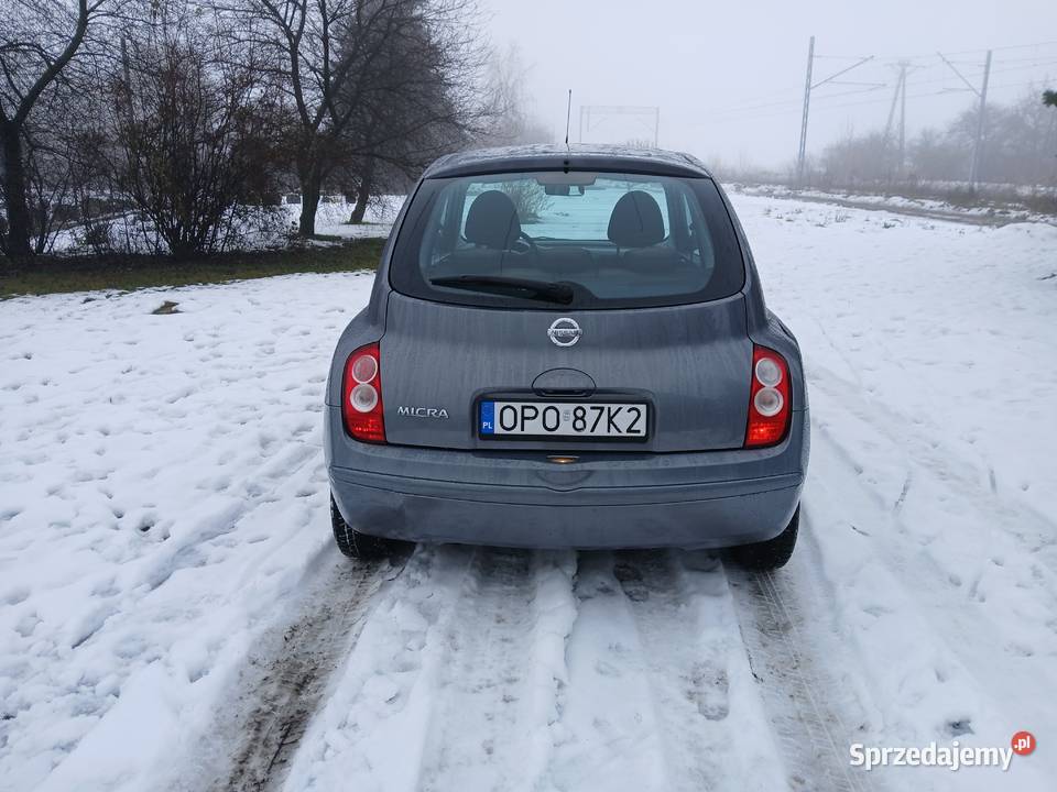 Nissan Micra K12 12i klimatyzacja Zarejestrowany wielkopolskie Marzenin