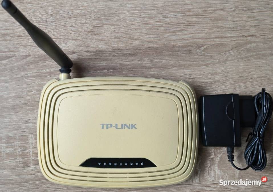 Router bezprzewodowy WiFi TPLink TLWR740N Komputery i Akcesoria Bełchatów