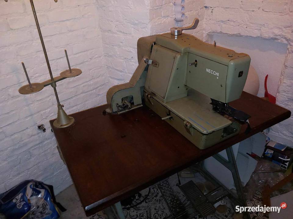 Profesjonalna Włoska Dziurkarka Odzieżowa NECCHI Warszawa sprzedam