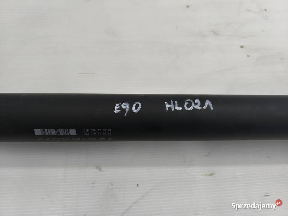 WAŁ NAPĘDOWY BMW E90 20D 752733904 Wały napędowe
