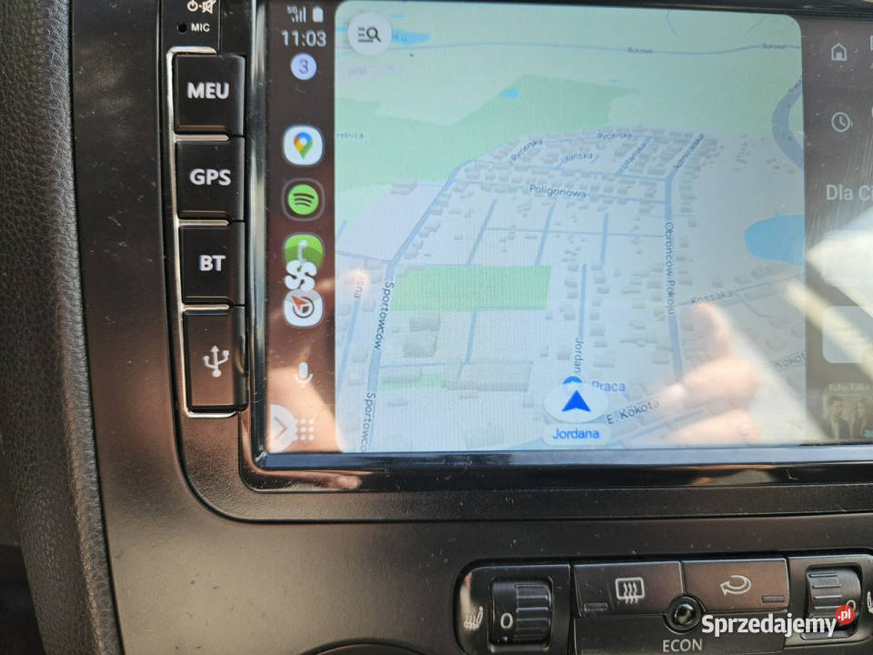 Volkswagen Golf GAZ Nawigacja Podgrzewane fotele Rok produkcji 2006 śląskie