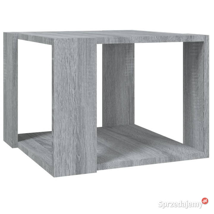 Stolik kawowy szary dąb 40x40x30 materiał Warszawa sprzedam