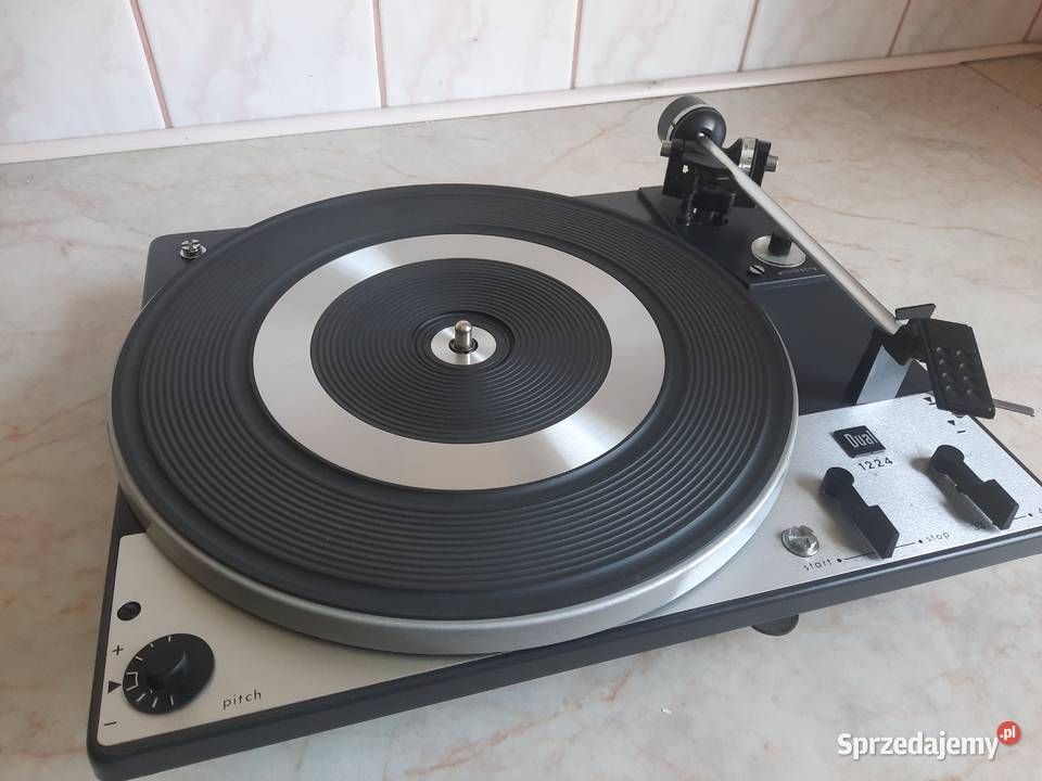 DUAL 1214płyta gramofonu kompletna