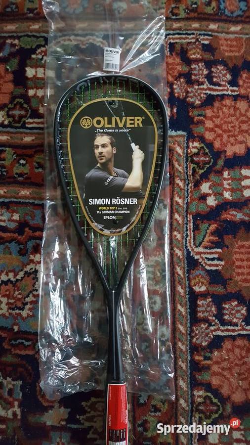 Nowa rakieta squash Oliver supralight silver z Ostrów Wielkopolski