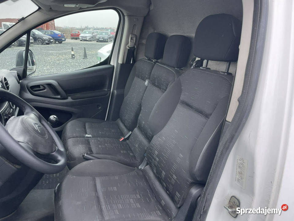 Citroen Berlingo 2014r 16 HDi furgon LONG 90 poduszka powietrzna Bielsko-Biała