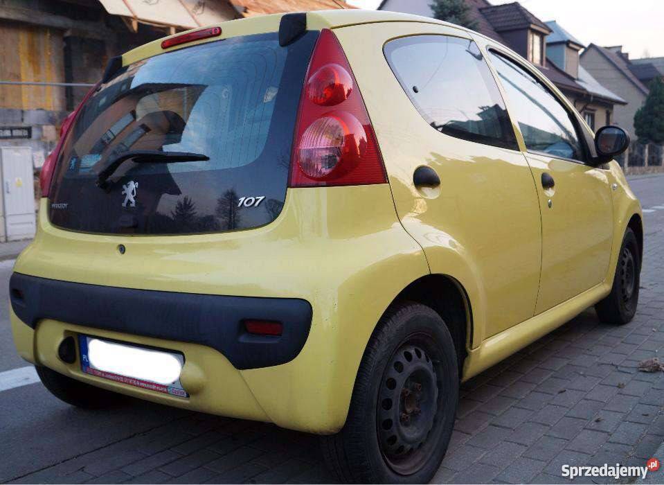 Peugeot 107 5cio drzwiowy śląskie Świętochłowice
