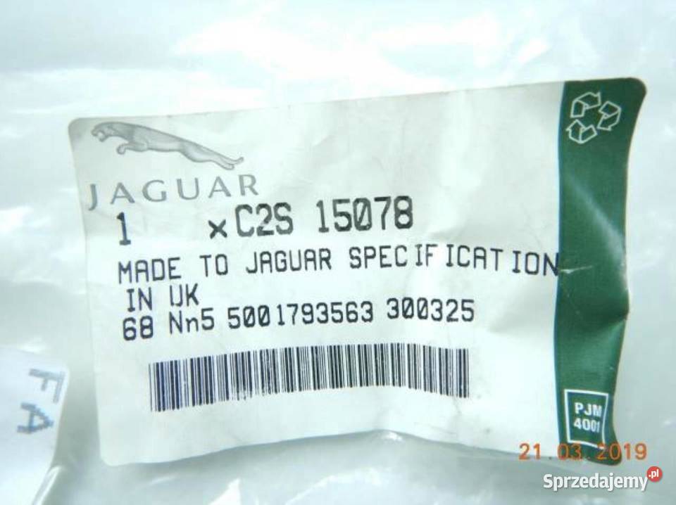 USZCZELKA LAMPY PRAWY PRZÓD JAGUAR XTYPE osobowe Części samochodowe lubelskie