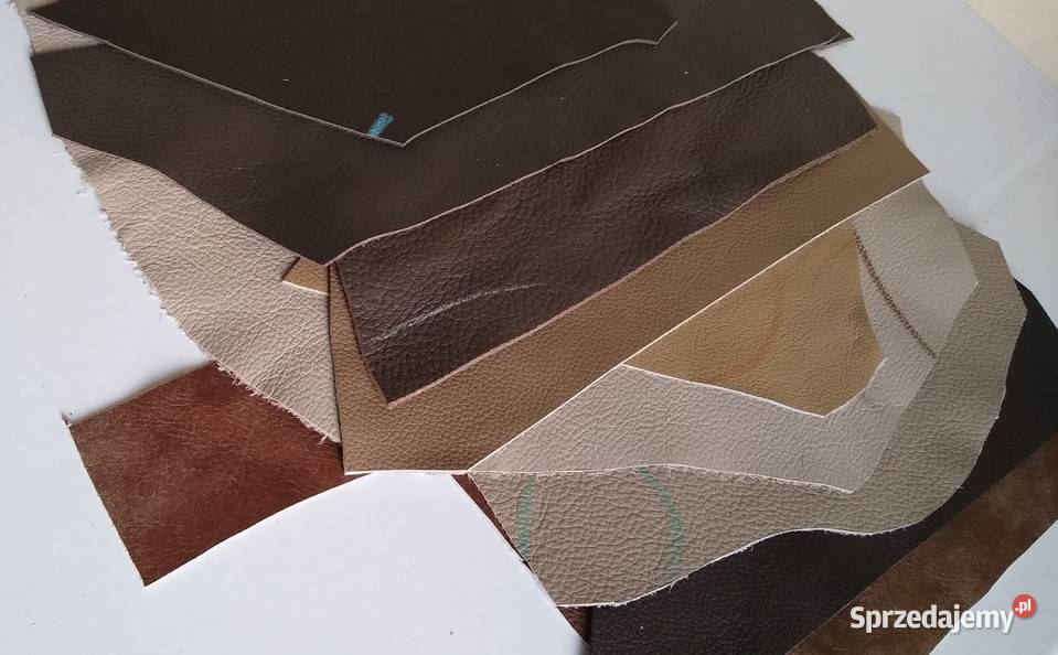 Skóra 255 g Licowa Włoska średnie i małe kawałki Gdańsk