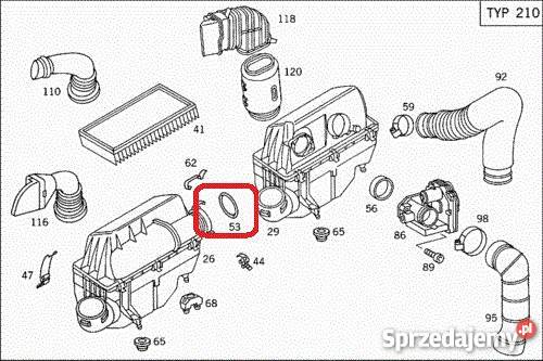 0000922460 ORING USZCZELNIACZ INTERCOOLERA Kłobuck
