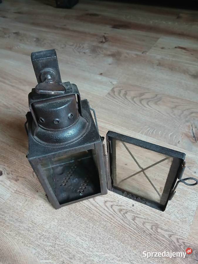 Stara lampa kolejowa Kraków