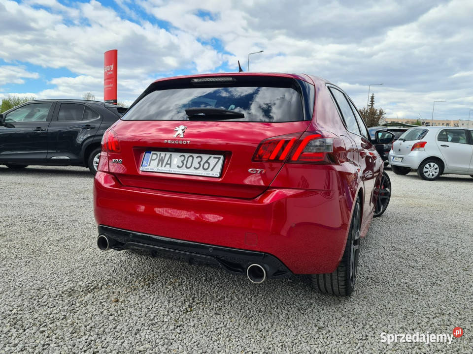 Peugeot 308 GTI 262 Navi 2xPDC Półskóry Full Led Wągrowiec