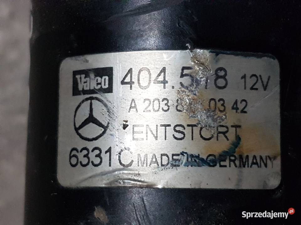 MERCEDES W203 C KLASA MECHANIZM WYCIERACZEK sprzedam