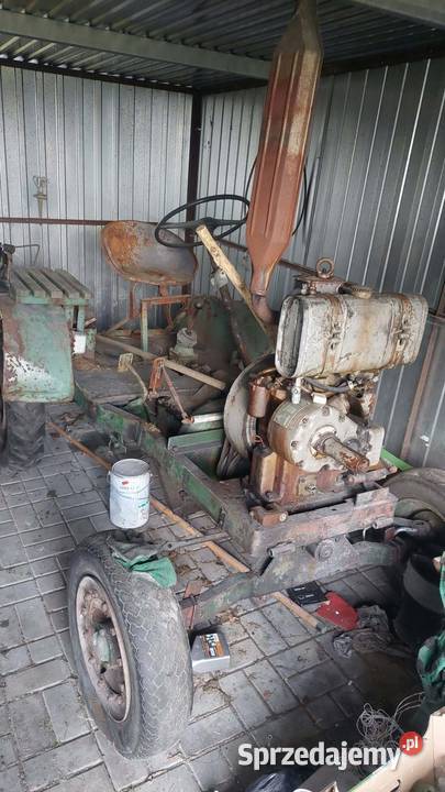 Traktorek SAM z silnikiem Andoria S301 D / S-7