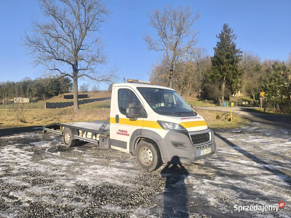 Peugeot Boxer 30 180 autolaweta laweta pomoc Peugeot dolnośląskie Bolesławiec