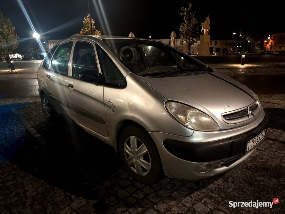 Citroen xsara picasso 18bg 2001r srebrny na Zarejestrowany w Polsce Końskie