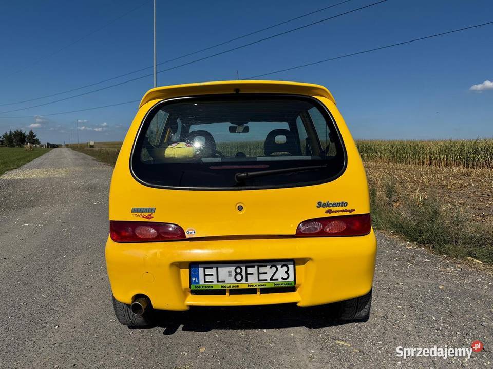 Fiat Seicento Sporting Abarth Łódź