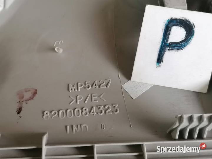 listwa wnętrza podszybia lewa prawa Renault Piotrków Trybunalski sprzedam