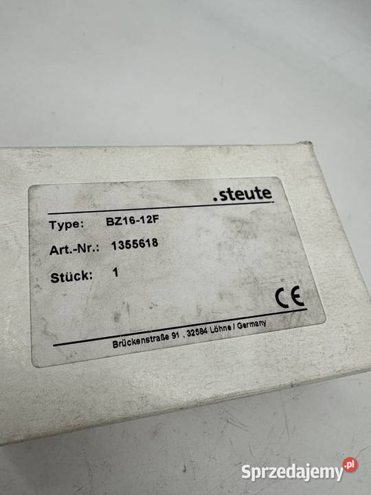 Steute BZ 1612F 1355618 Safety sensor mazowieckie Warszawa