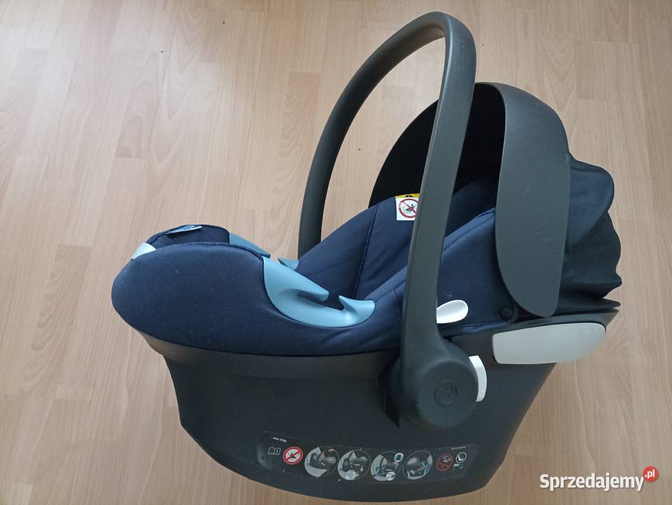 Fotelik samochodowynosidełko Cybex Aton M z bazą łódzkie Łódź sprzedam