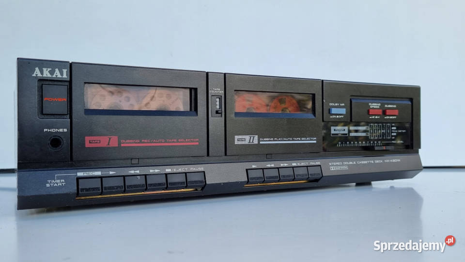 Magnetofon catette deck Akai HX A 301W Międzychód sprzedam