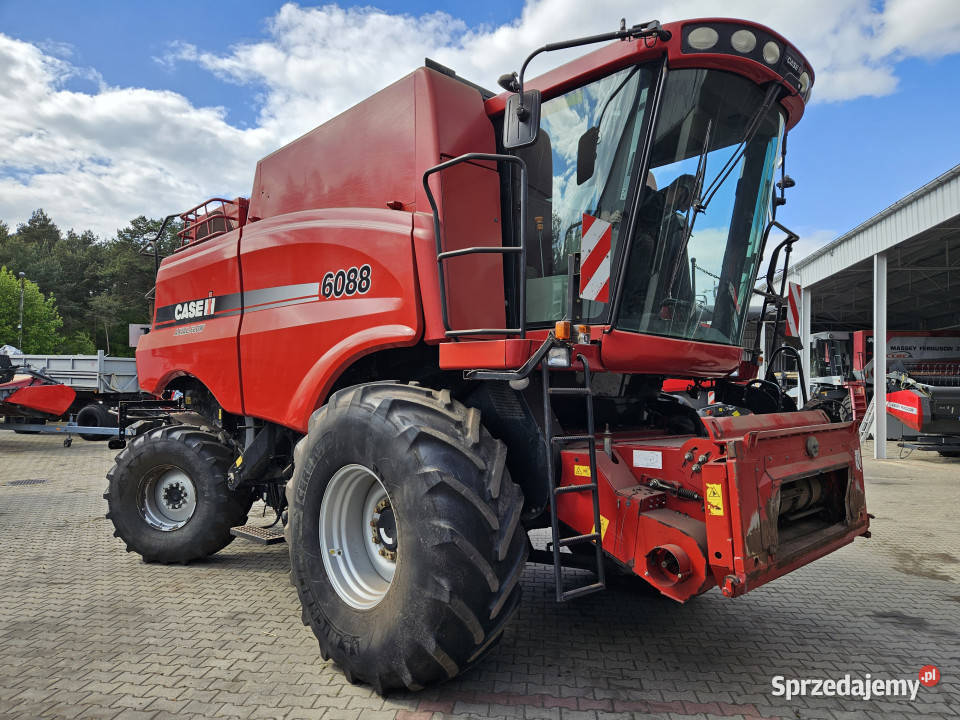 Kombajn Caase 6088 4x4 heder Case 2050 2011r Zbożowe Biskupie-Kolonia