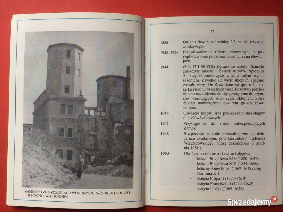 854 Zamek Książąt Pomorskich W Szczecinie Szczecin