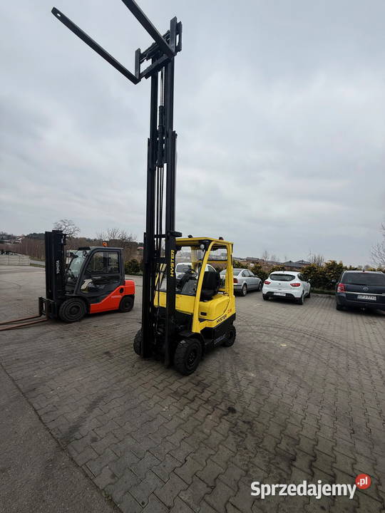wózek widłowy HYSTER H20FT LPG 2000 TRIPLEX 490m łódzkie