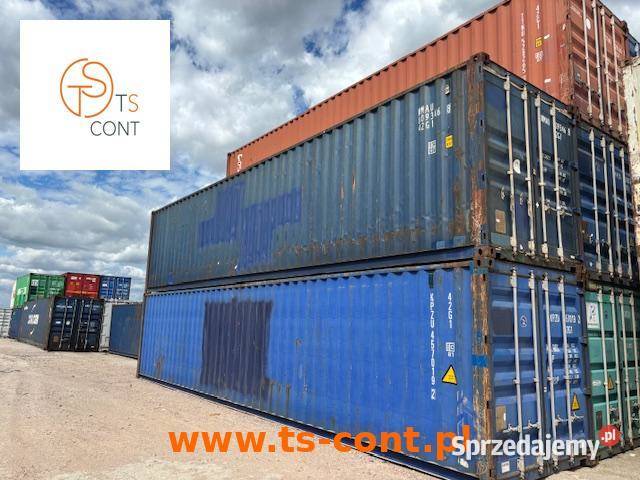 Kontener morski magazynowy budowlany 40 DV Kwidzyn
