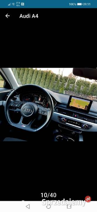Audi A4 B9 awant 20Tdi 190 SPORT S tronic garażowany Oświęcim