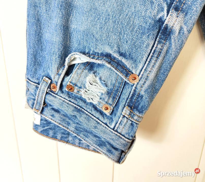 Spodnie jeansowe PullBear 36 S niebieskie jeansy Szczecin