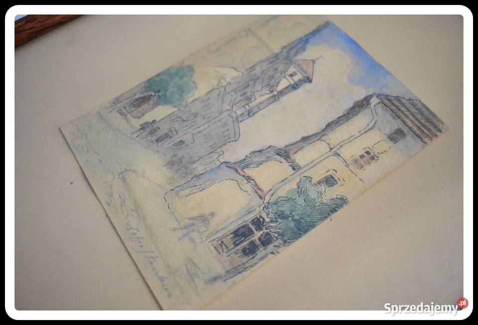 Zofia Stankiewicz obraz Ulica Piwna Płock