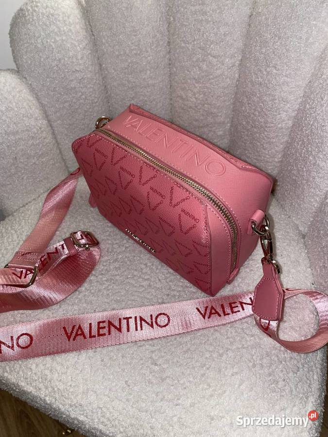 Mario Valentino Bags Pattie Pink różowa torebka Ząbki