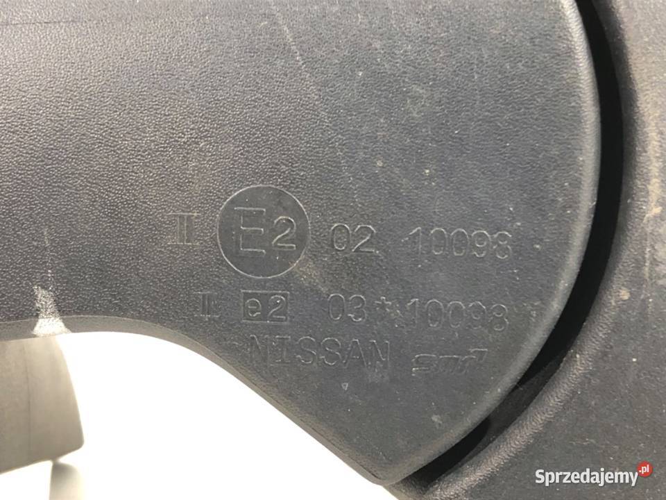 LUSTERKO LEWY NISSAN LEAF ZE0 Hatchback SILVER Lusterka zewnętrzne sprzedam