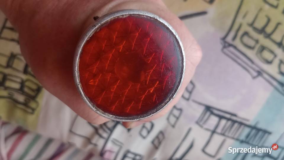 Stara lampa lampka rowerowa MELAS przedwojenna Rowery i akcesoria Szczebrzeszyn