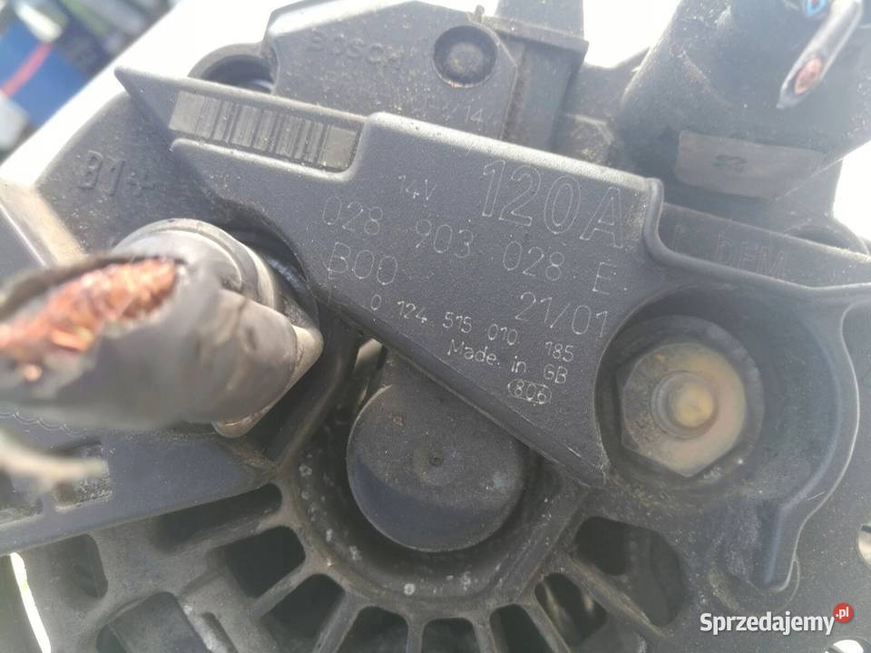 audi vw seat skoda 028903028e golf alternator Części samochodowe