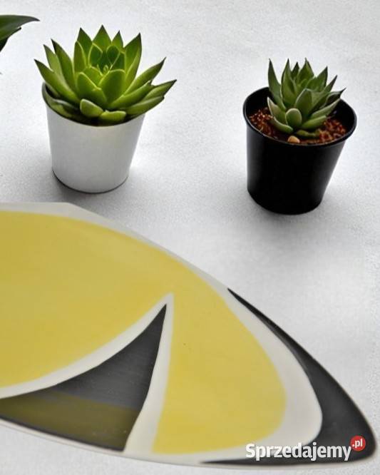 Patera ala Picasso Zsolnay Trk Janos design lata mazowieckie Warszawa