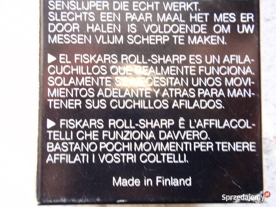 Ostrzałki Fiskars do siekiery i noży Łódź