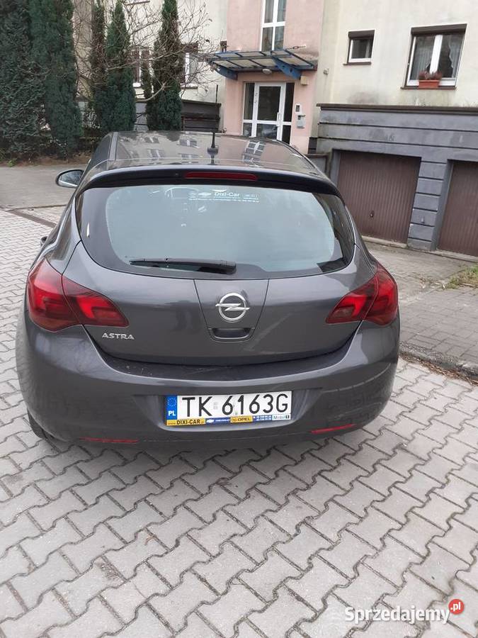 Opel Astra J 2010 Cosmo 1 właśc 79 255 Kielce