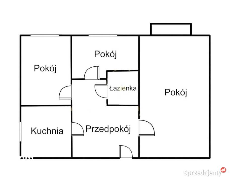 Mieszkanie 3 pokoje 515 m2 oddzielna kuchnia Warszawa