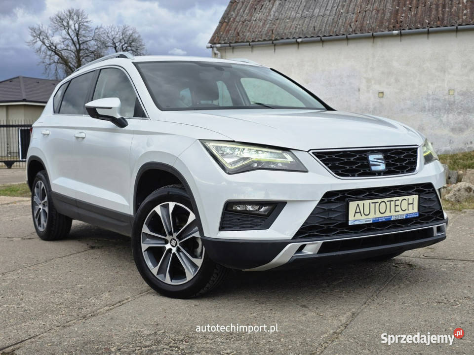 Seat Ateca slicznyzadbanyLedkamera immobilizer Białogard