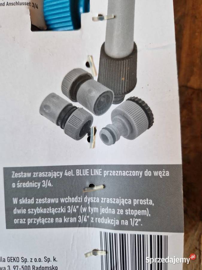 Kpl4elem 34 do zraszaniablister BLUE LINE 2080 wielkopolskie Głogowa