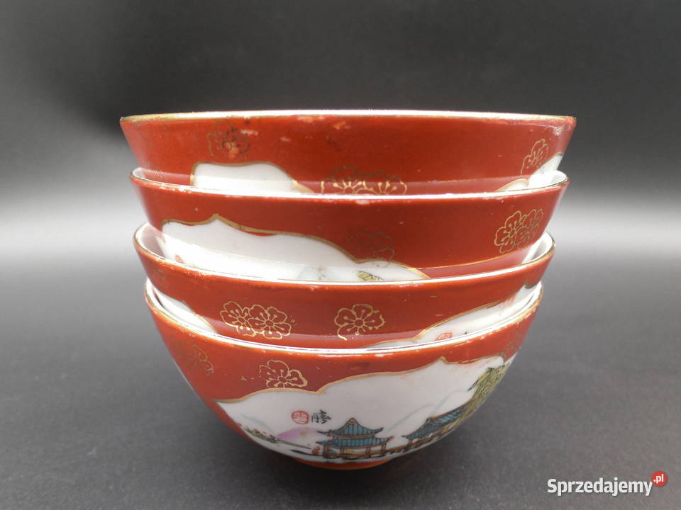 Porcelanowe stare chińskie miseczki salaterki do Raszków
